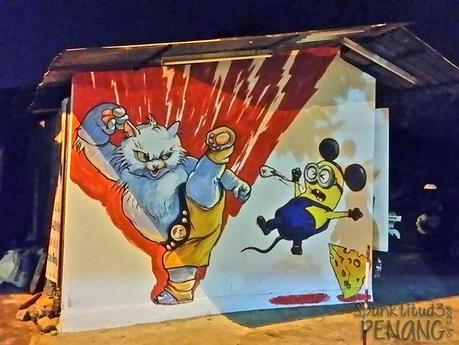 Penang - Street Art in Georgetown