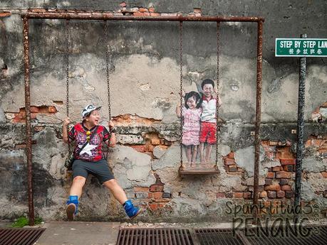 Penang - Street Art in Georgetown