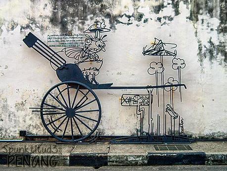 Penang - Street Art in Georgetown