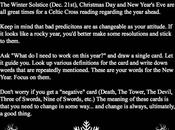 Tarot Tip: Yuletide