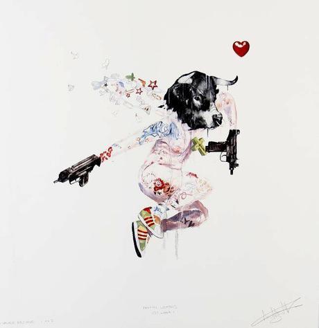 4762eb5939cf645d MicallefMythicWeapon UziLover1945x645BA600 Antony Micallef Achive Prints Exhibition at Leyden Gallery