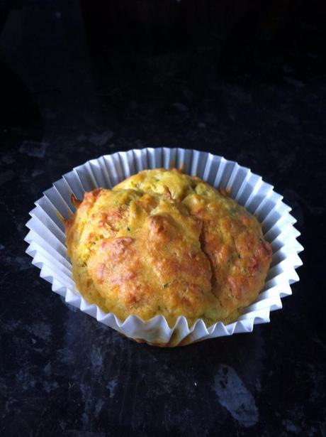 Isabelle approved: Savoury carrot and courgette muffins