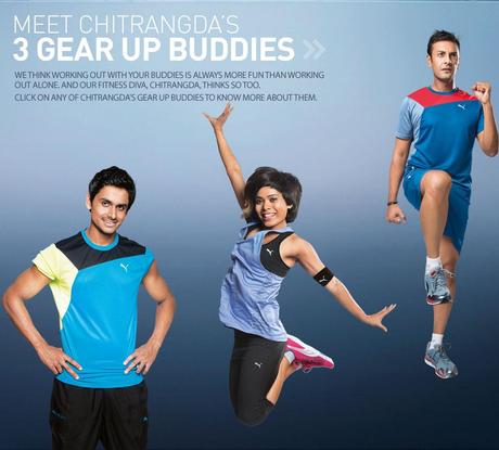 Jabong.com and PUMA Presents “Gear up buddies” With Chitrangda Singh