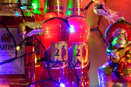 J20 Bottles with Amaretto