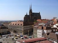 St Paul Cathedral Brno on the Petrov Hill