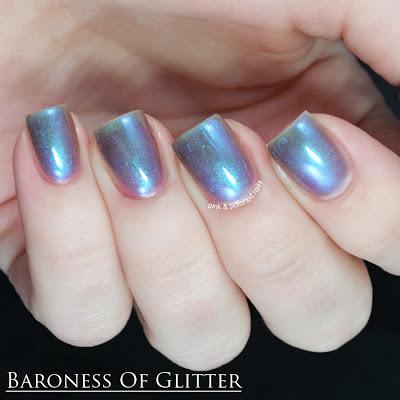 Baroness Of Glitter Multichromes swatch and review