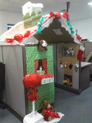 Office Cubicles - Holiday Decor Ideas