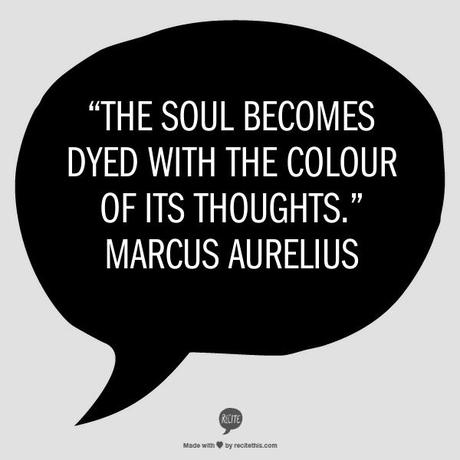 The soul becomes dyed...