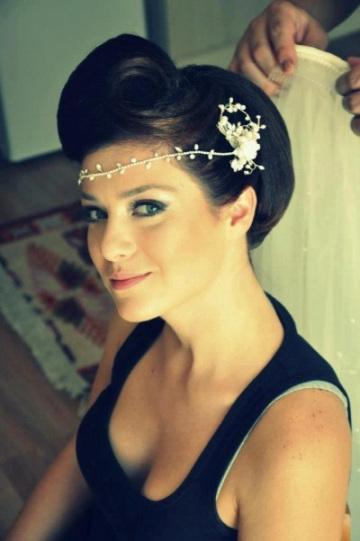 With Classy Headband