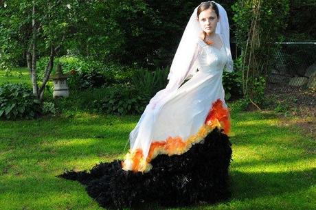 Hunger Games Bridal Dress