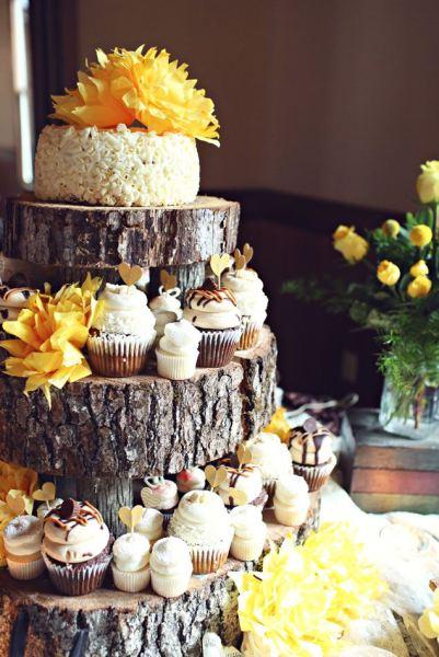 rustic cupcakes