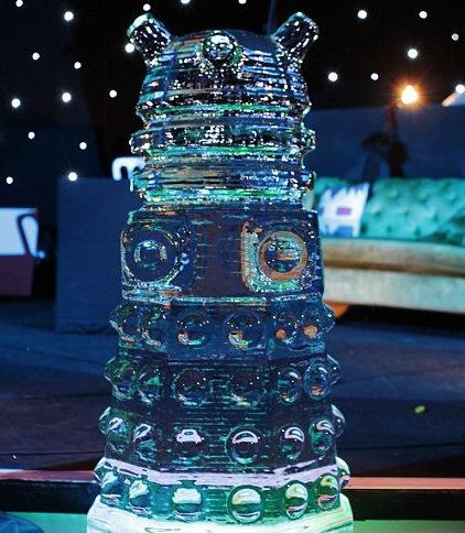 Dalek Inspired Ice Sculpture