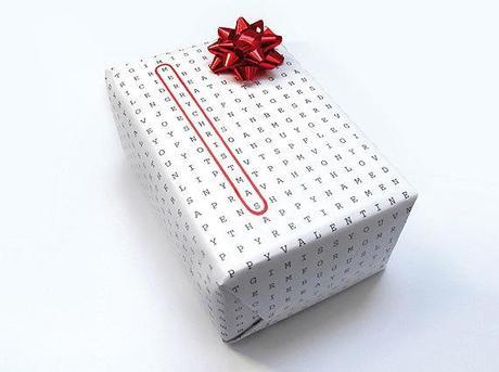 Word Hunt Gift Wrapping Paper