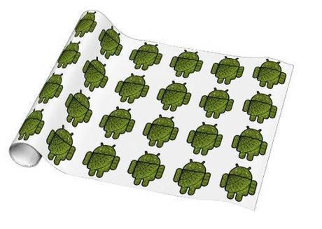 Android Gift Wrapping Paper