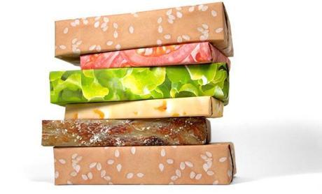 Burger Gift Wrapping Paper 