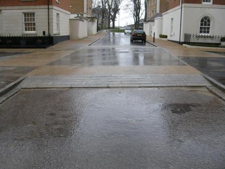 Poundbury Estate, Dorchester - Raised Table and Change of Material to Traffic Junction