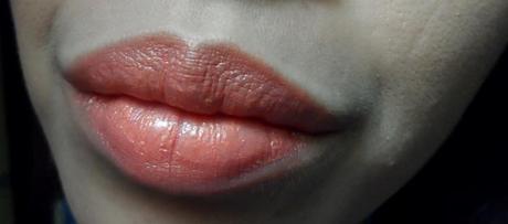 Virginia Olsen Pure Organics Lip Creme - Barely There on Lips (2)