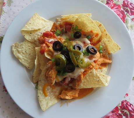 Crock Pot Chicken Nachos