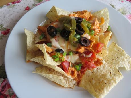 Crock Pot Chicken Nachos