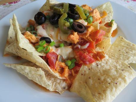 Crock Pot Chicken Nachos