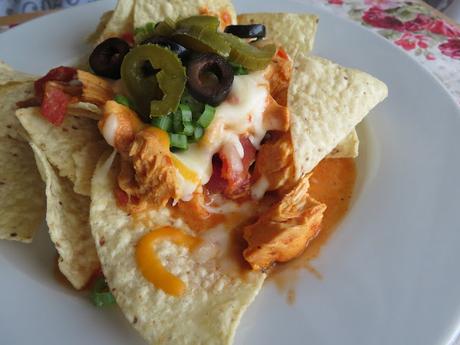 Crock Pot Chicken Nachos