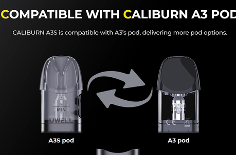 Uwell Caliburn A3S Pod Kit $11.89