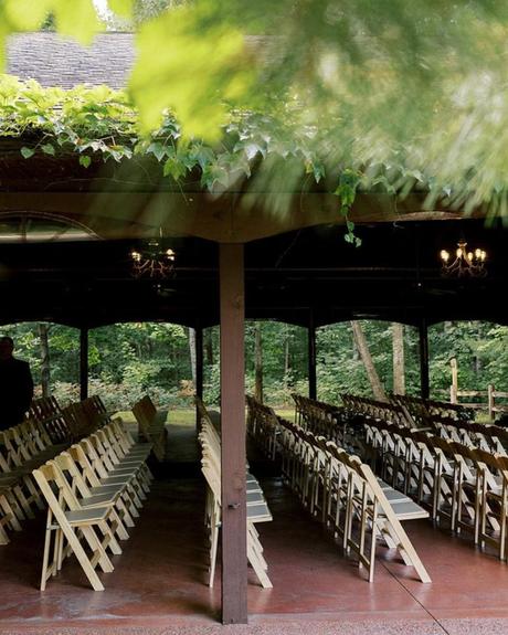 best wedding venues in michigan chairs for guests at the wedding ceremony