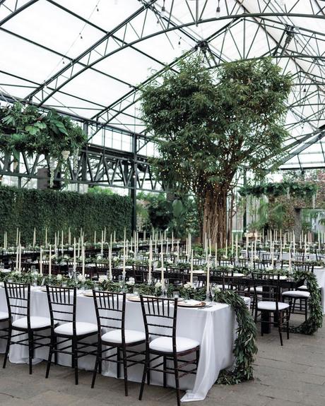 wedding venues in michigan greenery indoor