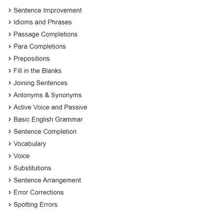 General English Syllabus