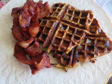 Waffled Raisin Bread French Toast