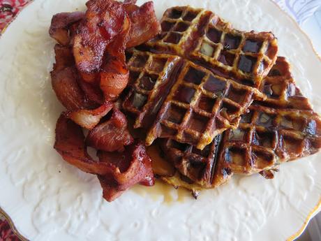 Waffled Raisin Bread French Toast