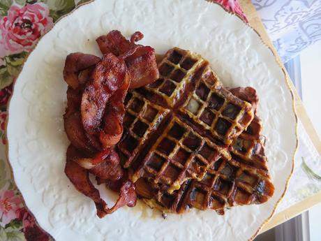 Waffled Raisin Bread French Toast