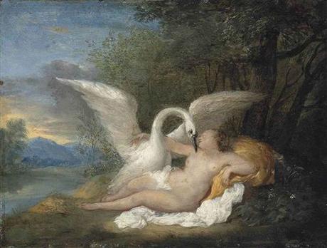 Leda and The Swan Painting  History