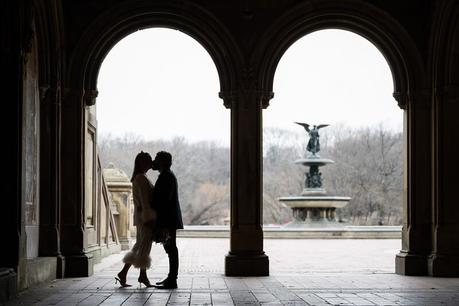 Laura and Ryan’s Elopement Wedding in Wagner Cove in January