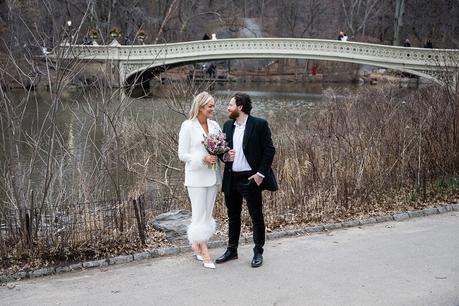 Laura and Ryan’s Elopement Wedding in Wagner Cove in January