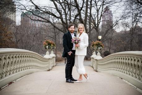 Laura and Ryan’s Elopement Wedding in Wagner Cove in January