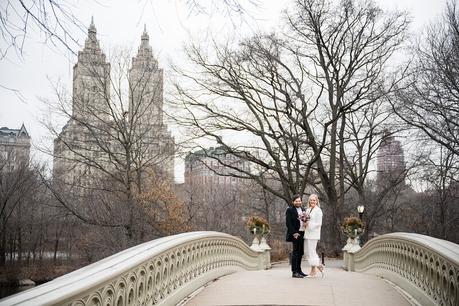 Laura and Ryan’s Elopement Wedding in Wagner Cove in January