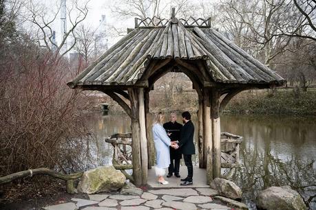 Laura and Ryan’s Elopement Wedding in Wagner Cove in January