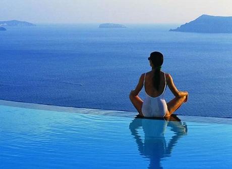 Ten Great Swimming Pools Designs You Will Want to Dive Into Perivolas Luxury Hotel in Santorini