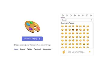 Emoji to image is an emoticon tool that is convenient and quick to download and save as PNG format