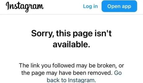 How to Fix Sorry This Page Isnt Available on Instagram