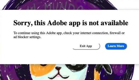 How to Fix “Sorry, This Adobe App is Not Available”