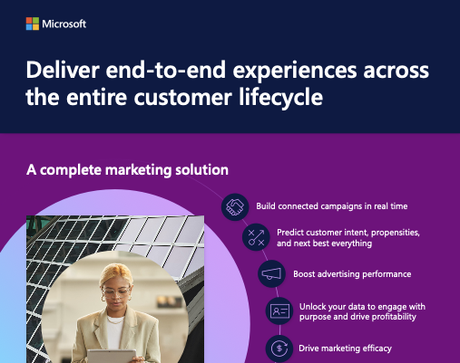 Deliver end-to-end experiences across the entire customer lifecycle