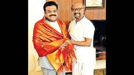 Deputy HC of SL meets ‘Superstar’ Rajinikanth