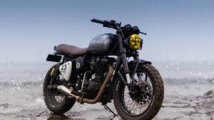 Royal Enfield Scram 450 Spotted Testing