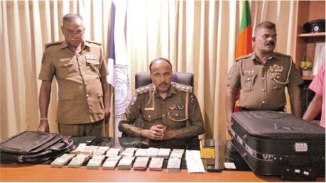 Suspect arrested for robbing company of Rs. 5 million