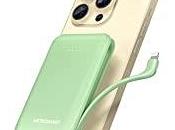 4500mAh Portable Charger with Built-in Lightning Cable