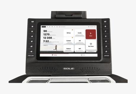 Commercial Treadmills - Sole F85 Treadmill Touchscreen