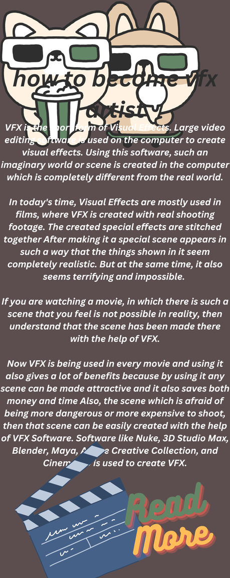 how to become vfx artist