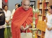 Seelawamsa Thero Opens Buddhist Library Vienna Poson Poya